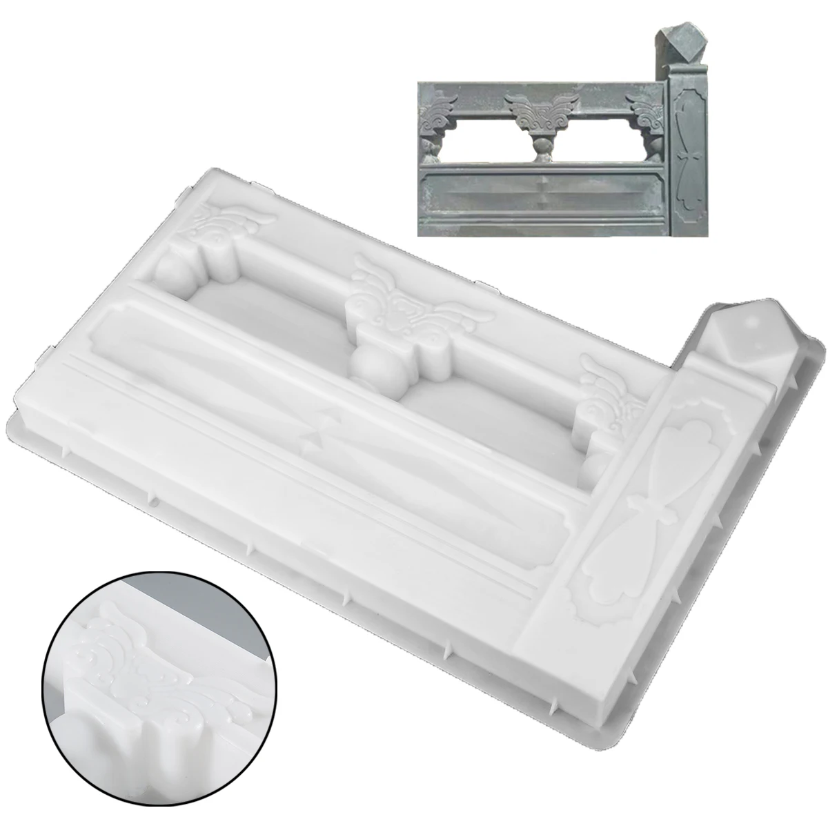 Форма для бетонного забора садовый цветочный бассейн Пластик пресс-форм кирпич