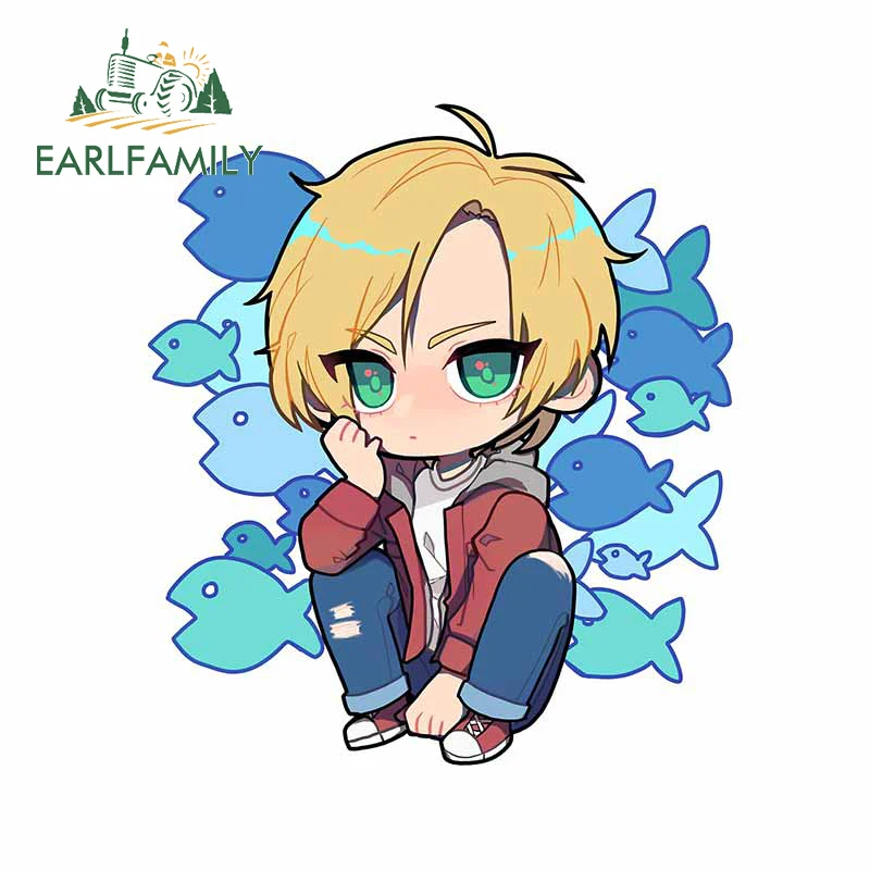 

EARLFAMILY 13 см x 11,3 см для детской картинки, необычная наклейка, виниловый материал, устойчивый к царапинам Декор