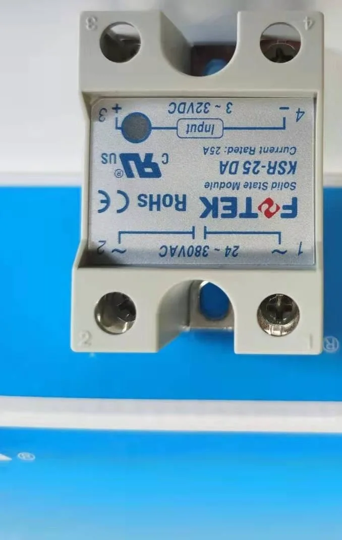 

Original Taiwan's FOTEK DC to AC solid state relay KSR-25DA
