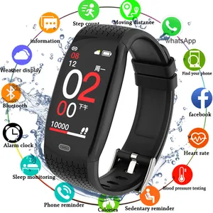 Fitness Bracelet Blood Pressure Measurement Smart Band Watch Bracelet Heart Rate Fitness Tracker Watch Waterproof For Men Women