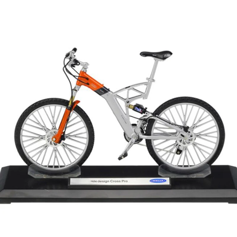 Масштаб 1:10 классический велосипедный дизайн крест PRO литый под давлением сплав