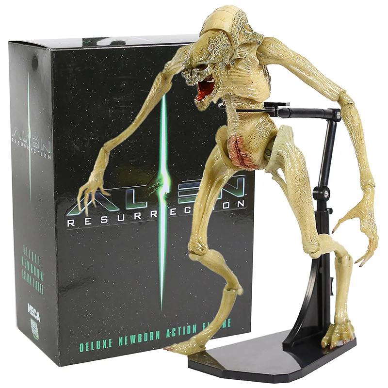 

NECA Alien Resurrection Newborn / Dog Alien / Red Alien with Chestburster & Facehugger Action Figure Toy