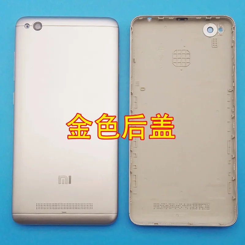 Gold Back Cover 5," экран для XIAOMI Redmi 4A ЖК-дисплей сенсорный экран с рамкой в сборе Замена для XIAOMI Redmi 4A дисплей - Color: Gold Back Cover