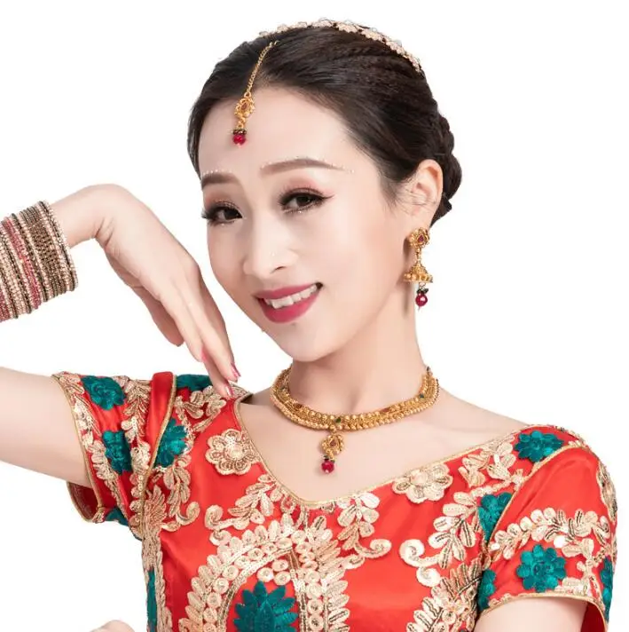 Оптовая продажа индийские женские аксессуары для танца живота комплекты