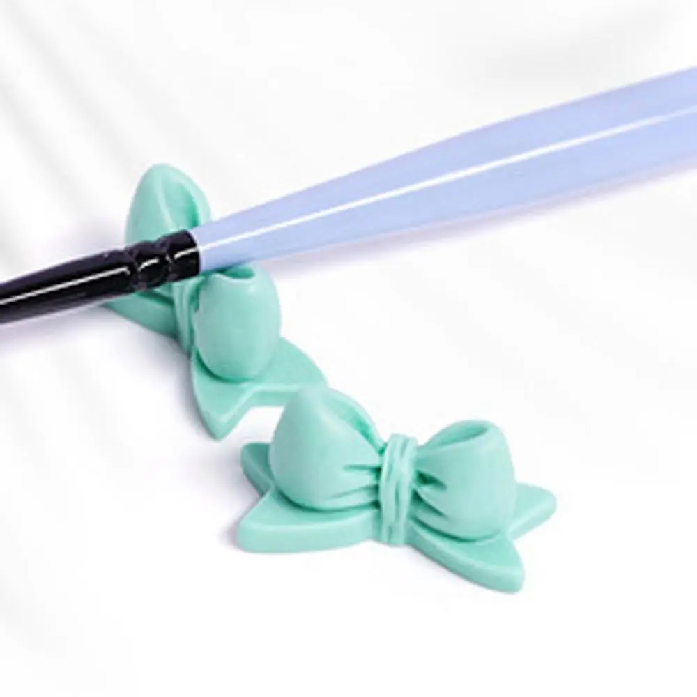 2 шт./компл. с милым принтом из мультфильма бантом Нейл-арт настольная подставка