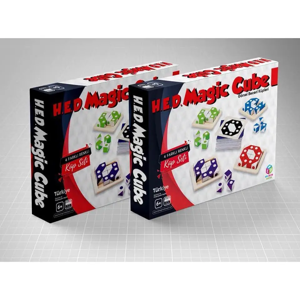 H.E.D. MAGİC CUBE-G ÖRSEL ZEKA OYUNU от AliExpress WW