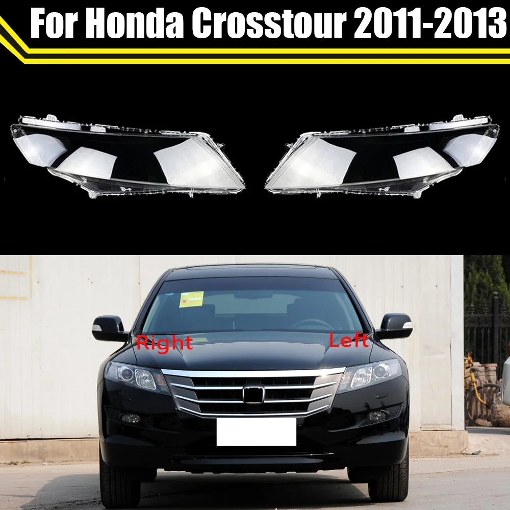 Крышка передней фары автомобиля для Honda Crosstour 2011 2012 2013 прозрачные абажуры