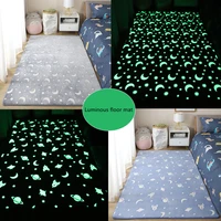 thick carpet luminous plush rug dinosaur star pink children bed room fluffy floor carpets bedside home decor rugs velvet mat