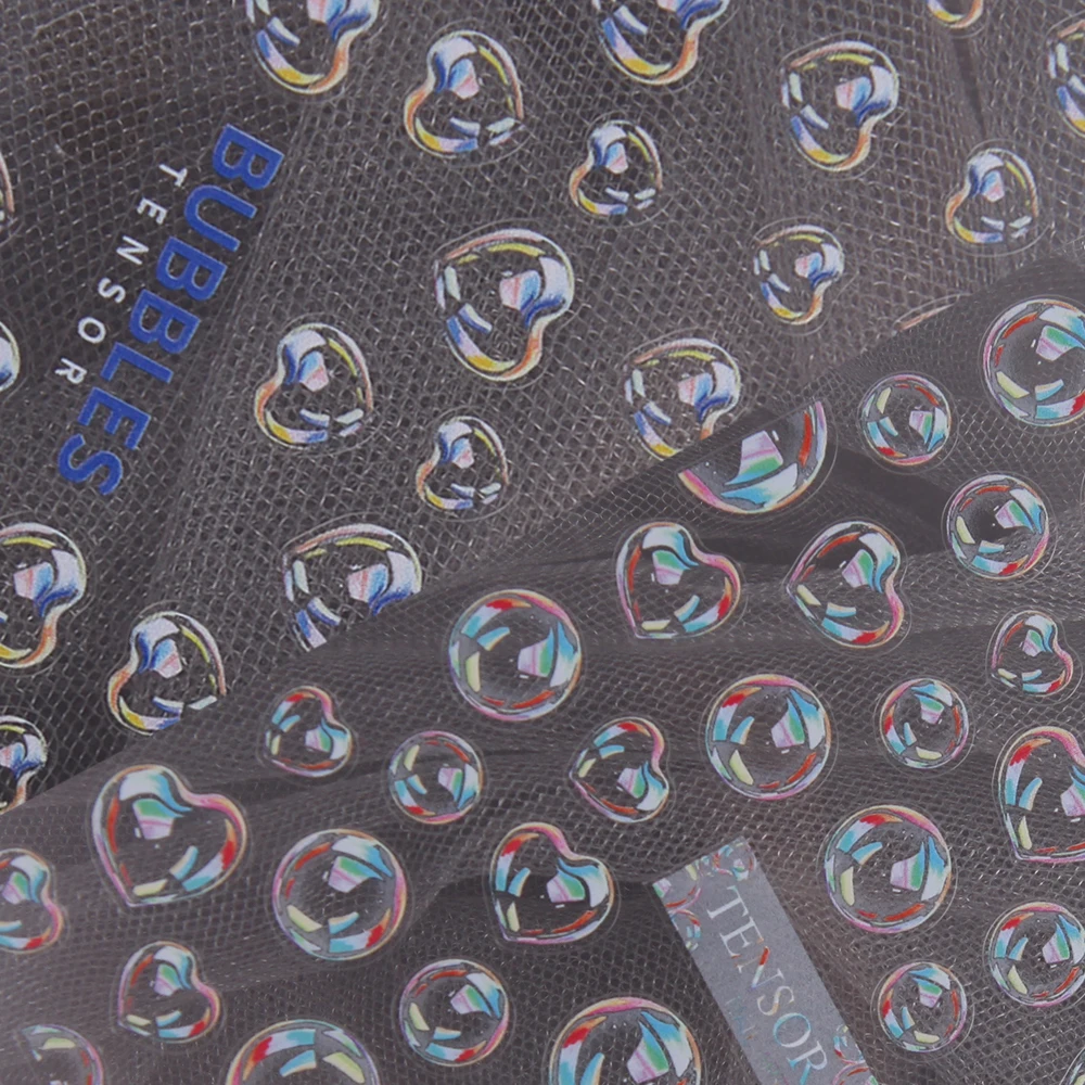 

5D гравировальная наклейка для ногтей s матовая тонкая прозрачная клейкая тонкая жесткая наклейка s Прозрачная пузырьковая наклейка для диз...