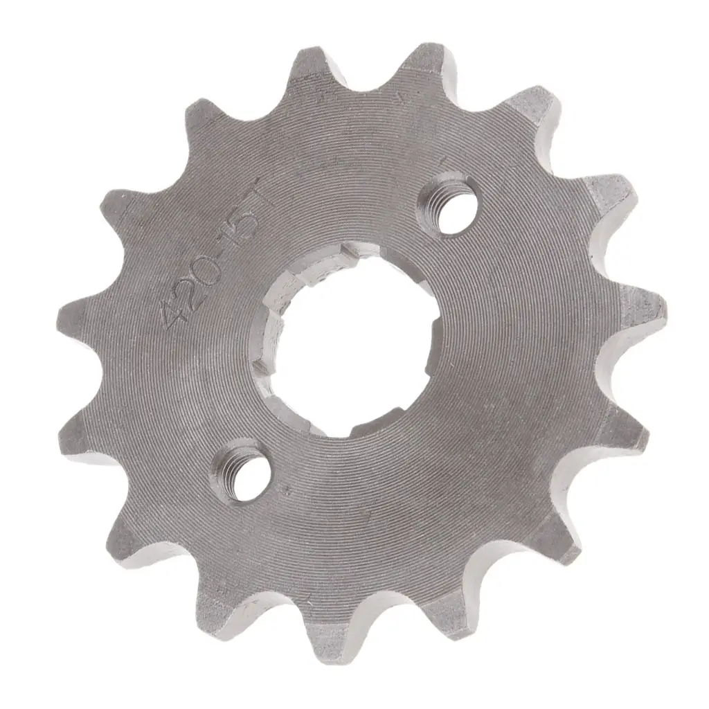 

Steel Front Sprocket Chain 15T 420 for Yamaha PY80 PW80 LONCIN PY80