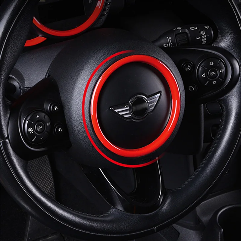Автомобильные аксессуары для интерьера украшение на руль наклейка BMW MINI COOPER F55 F56