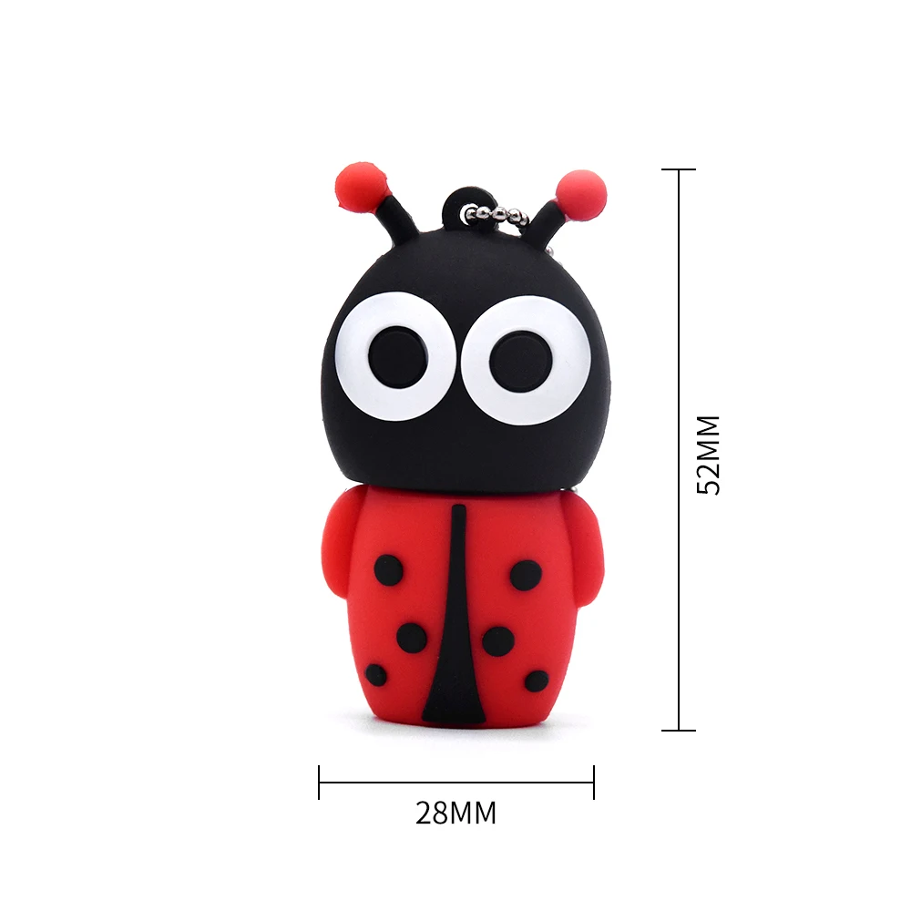 USB флеш-накопитель Big eyes tv для детей 2 0 карта памяти 64 ГБ мультяшная флешка 128 Мб 32
