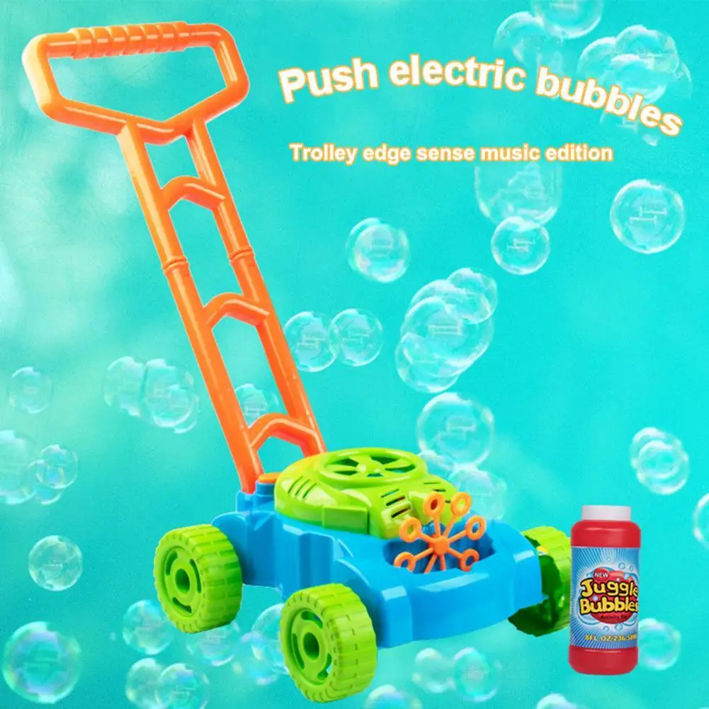 

Portable Bubbles Car Light Weight Cute Automatic Noise Reduction Plastic Early Learning Supplies Bubble Blower Toy for Gift 2021