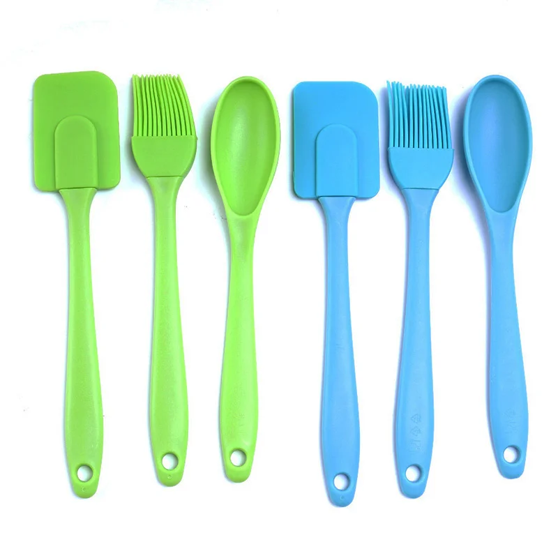 3 шт./компл. Еда Класс силикон антипригарное покрытие Пособия по кулинарии