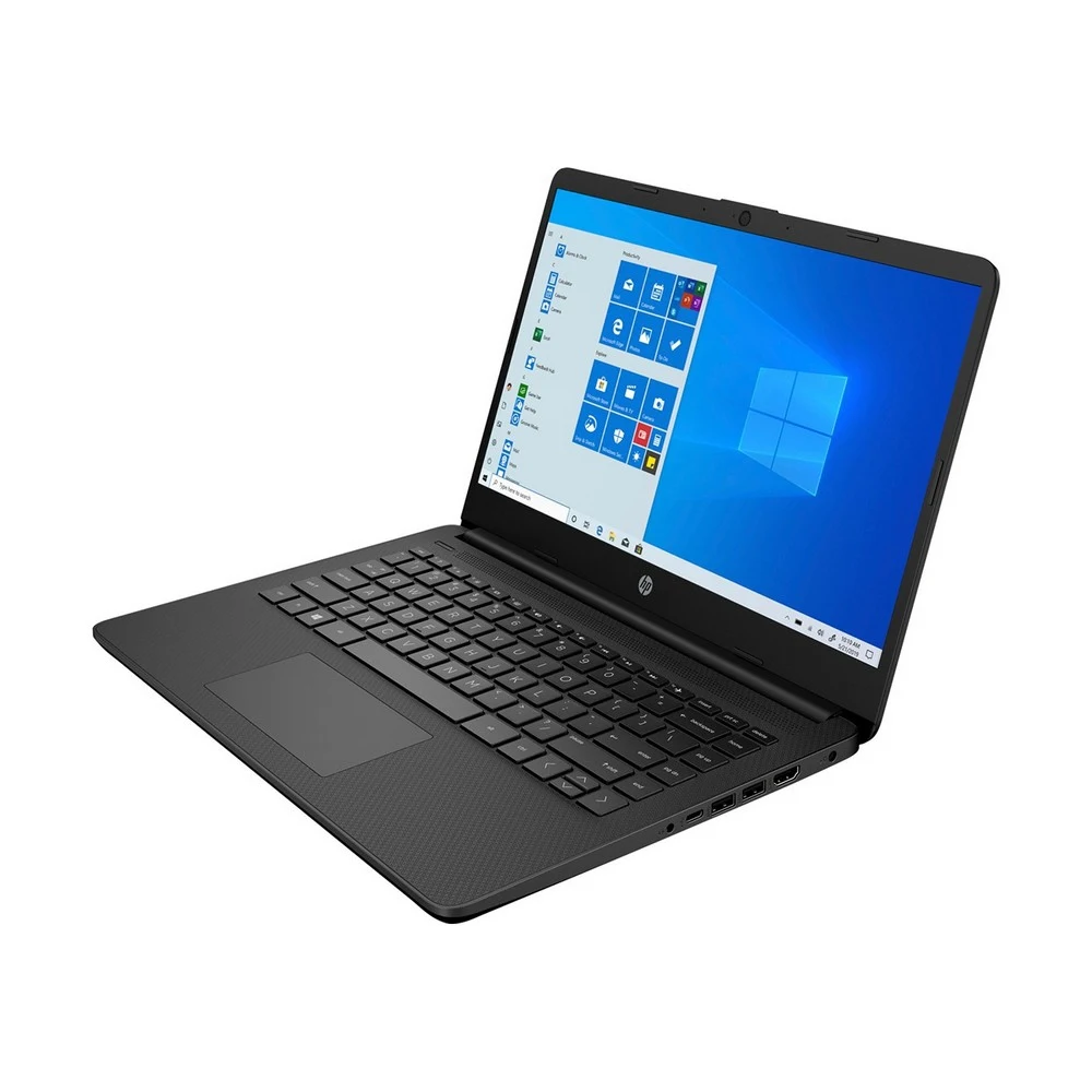 Ноутбук HP 14s-dq3002ur black 14" HD Intel Celeron N4500 4Gb 128Gb SSD UHD Graphics Win10 3E7Y2EA | Компьютеры и офис