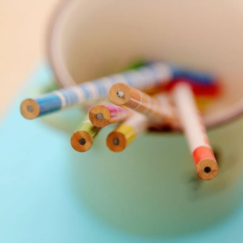 

6 Pcs Selling Handmade Wooden Pencil Cartoon Vehicles Pencils Creative Trend Stationery Children Student Pencil cute pencils