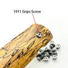 4 шт. индивидуальные 1911 захваты винты из нержавеющей стали CNC T8 сливовый винт 1911 захват гвоздь