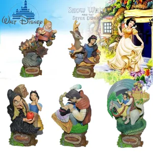 disney snow white and the seven dwarfs action figure toys princess pvc figurine dolls collection toys for kids birthday gift free global shipping