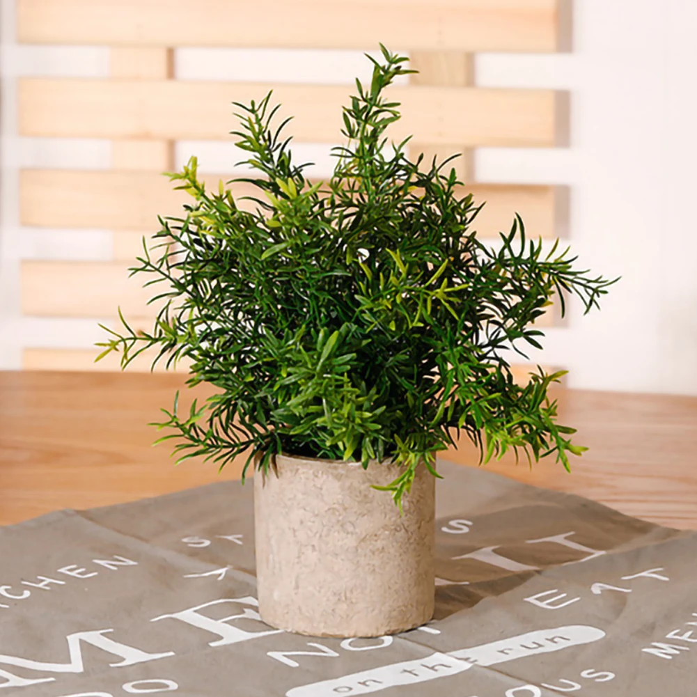 

Simulated Potted Plants Simulation Potted Plastic Flowerpot Artificial Flower Desktop Bonsai
