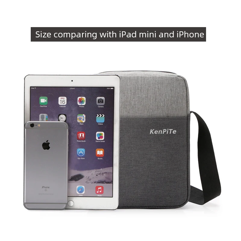 

Kissyenia Shoulder Flap Bag for Men Simple Travel Large Capacity Messenger Bags Light Anti-theft Tablet Crossbody Bags KS1010