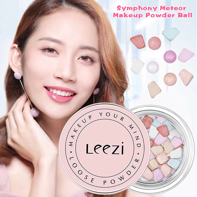 

Hot sale Face Setting Pressed Ball Loose Powder Waterproof Oil Control Long Lasting Makeup Tool