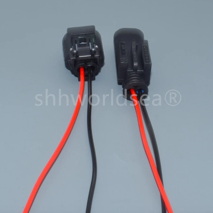 Shhworldsea 2 Pin 1-967644-1 Автомобильный разъем проводной двигателя охлаждающая вода