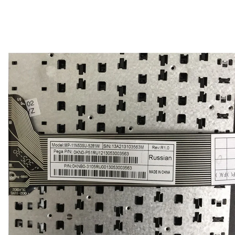 Русская клавиатура для ASUS VivoBook S300 S300C S300CA S300K S300KI ноутбука RU|keyboard for asus|ru keyboardlaptop