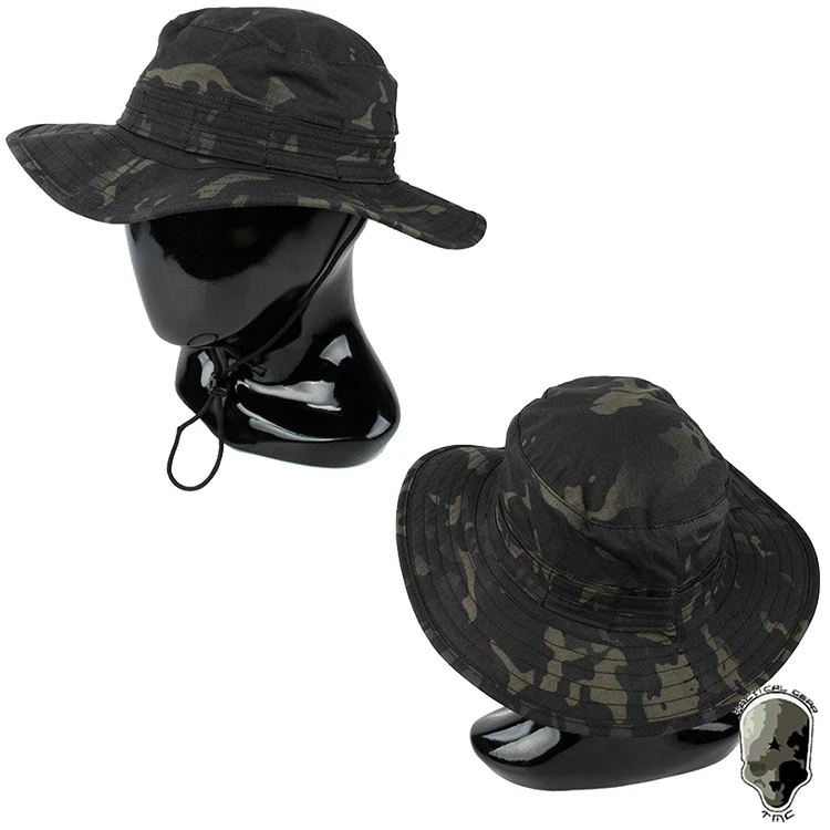 Sports Tactics 001 Camouflage Benny Hat Outdoor Large Edge Hat Leisure Sunshade Hat MC Fabric