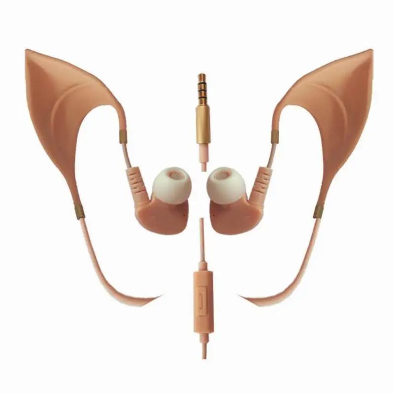 

Liser Cosplay Cute Computer Daily In-ear Practical Wizard Ear Stereo with Microphone Universal High-fidelity Headset Headset