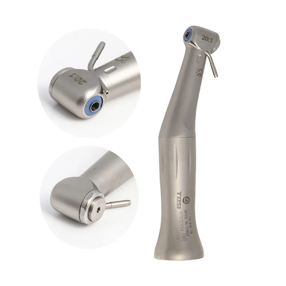 TOSI Dental Low Speed Handpiece 20:1 Reduction Implant Surgery Contra Angle Handpiece TX-414(79K)