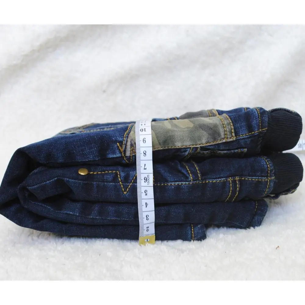 4073 очень теплые детские джинсы зимние плотные штаны с хлопковой подкладкой для