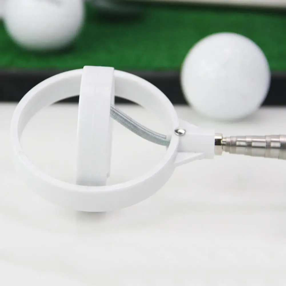 

Stainless Steel Telescopic Golf Ball Retriever Retracted Pick up Scoop Picker