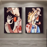 picasso figure canvas painting abstract famous posters and prints wall art pictures for living room home decoration cuadros