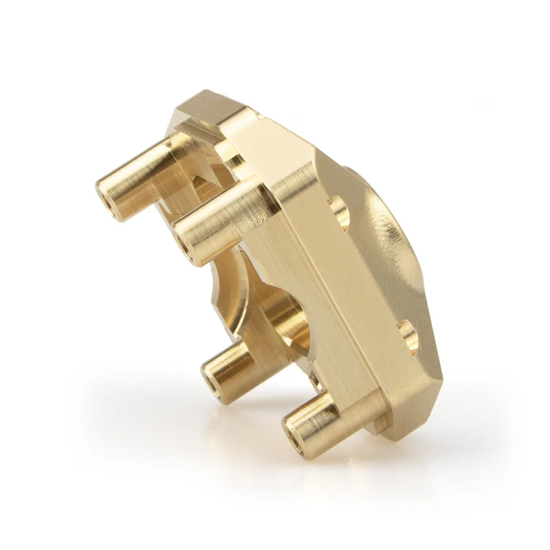 1 шт. металлическая медь Передняя и задняя крышка оси вес 40 г для 1/10 RC Гусеничный