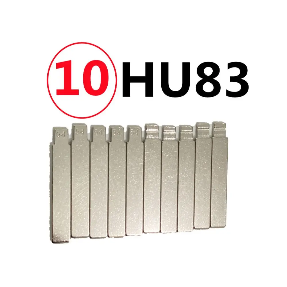 

10 шт. 54 # KD лезвие ключа Lishi HU83 лезвие ключа для автомобиля KD VVDI KEYDIY XHORSE для Peugeot Expert 308 Citroen Fiat Scudo Renault DS
