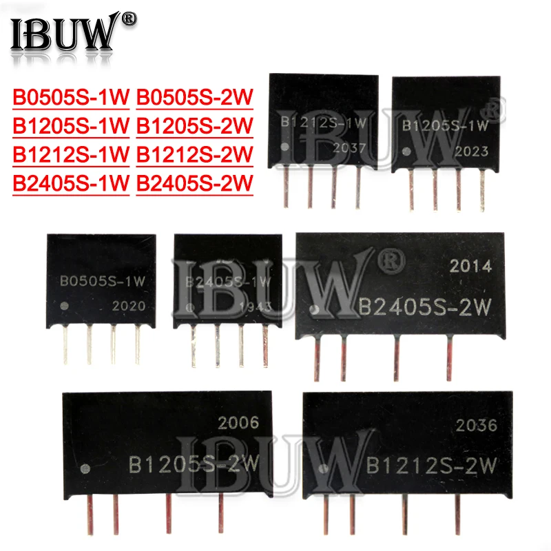 1 шт. B0505S B1205S B1212S B2405S Вт 2 Регулируемый блок питания модуль изоляции импульсный