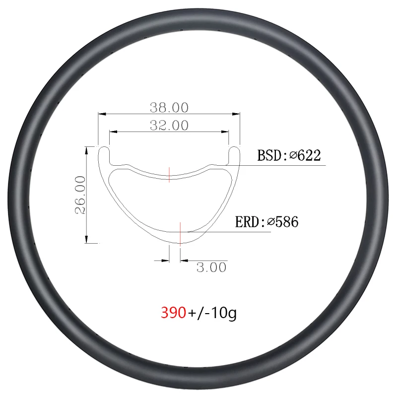 

29er MTB AM 38 мм широкий ассиметричный карбоновый обод диск бескамерный 26 мм глубокий 24H 28H 32H 36H All Mountian 29in велосипедный обод UD матовый глянцевый