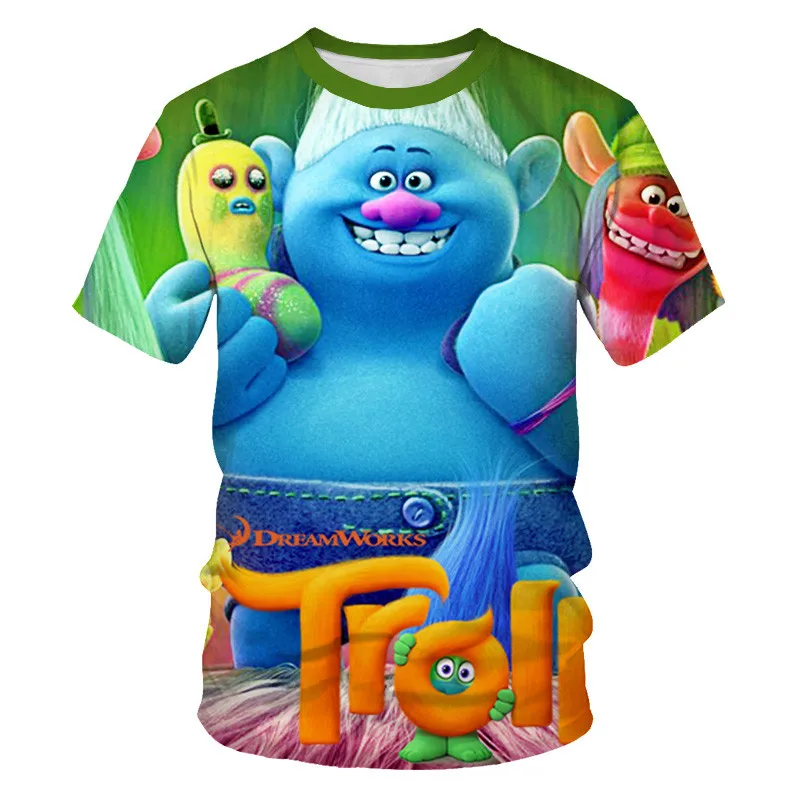 3D комедия анимация Волшебные волосы эльф Большая печать Ms мода Хип Хоп Футболка