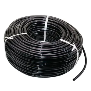 Шланг для полива с пипеткой, садовая капельная труба 47 мм, шланг из ПВХ, система полива s для теплиц, черный капиллярный шланг