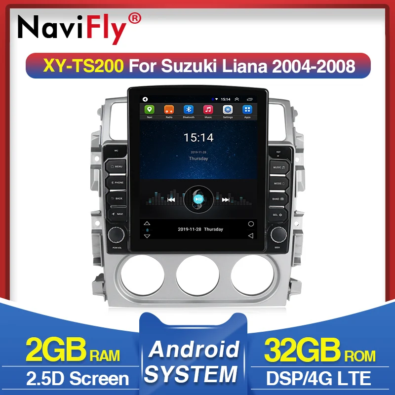 4G WIFI DSP Android для Suzuki LIANA 2006 2007 2008 2009 -2013 мультимедийный стерео автомобильный DVD-плеер