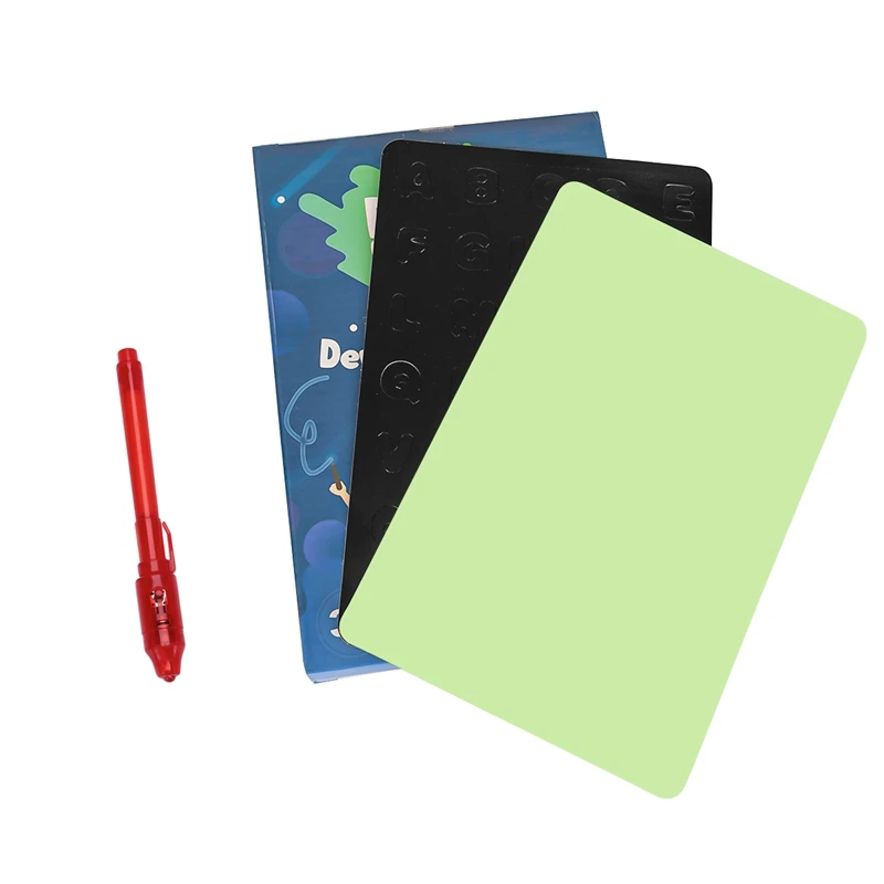 

Magic Luminous Drawing Board Kids Toy Tablet Draw In Dark Magic Light-Fun Fluorescent Pen Children Educational Toy For Children
