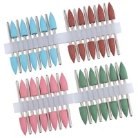 10pcs silicone milling cutter for manicure rubber nail drill bit machine manicure accessories nail buffer polisher grinder tool