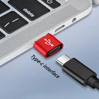 Адаптер OTG USB Type-C USB 3,0 папа-USB C мама OTG адаптер для передачи данных конвертер кабель адаптер для Macbook iphone 11 pro