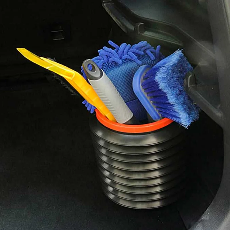 Универсальный Авто складной ящик для хранения ведро мусорное Volvo S40 S60 S80 S90 V40 V50 V60