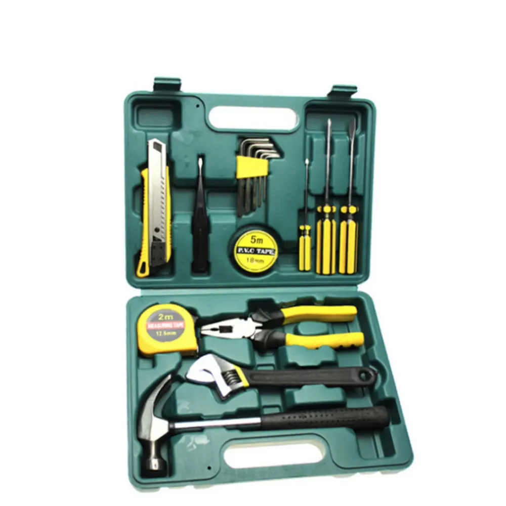 

16 PCS Multi-Function Vehicle Tool Screwdriver Set Auto Repair Toolbox Household Hardware Kit Portable Tool Kit