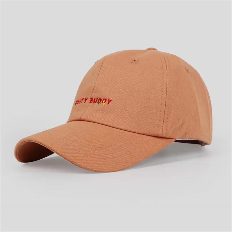 

baseball cap 2020 new fashion embroidery letter Simple All-match Unisex Shade hat casquette kpop gorras hombre snapback bone