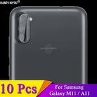 10 шт.лот для Samsung Galaxy M11A11 6,4 дюйма, прозрачная задняя защитная крышка для объектива камеры, мягкая защитная пленка из закаленного стекла