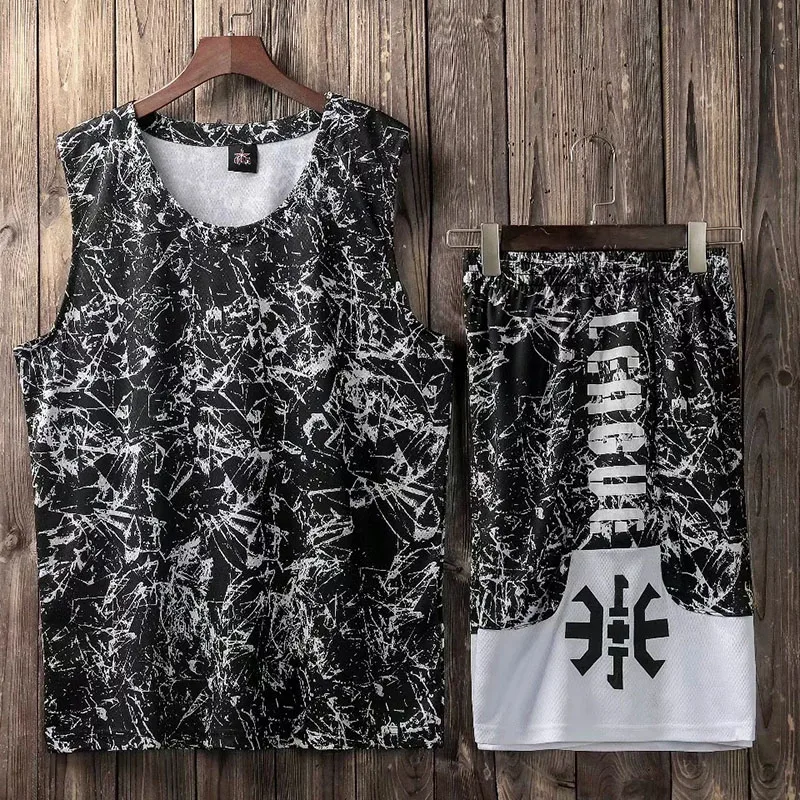 Комплект спортивной одежды для мальчиков и женщин баскетбольная форма рубашка