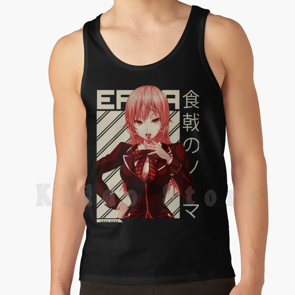 

Erina Nakiri [пищевые войны!] майки жилет 100% хлопок Rindou Rindo Kobayashi Souma Shokugeki No Erina Food Wars Nakiri