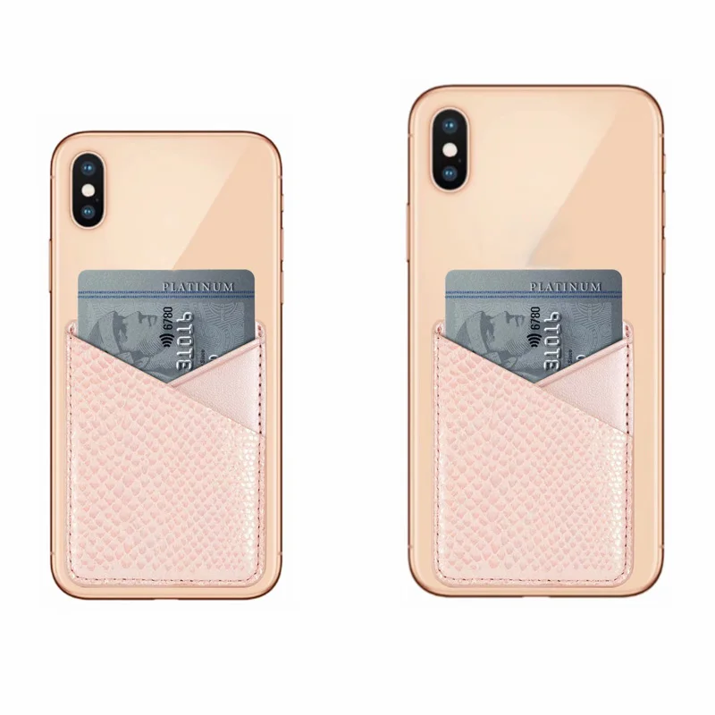 Модный кожаный держатель для карт мужчин и женщин стикер iPhone 11 Pro X XS Max XR 8 7 Plus Huawei